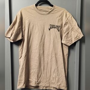Tan Men's T-Shirt M Sublime Band